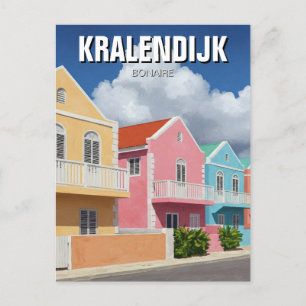 Kralendijk Bonaire Nederlands Caribisch gebied Briefkaart