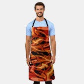 Kramble Eggs & Peppers Schort (Gedragen)