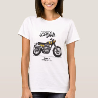  krambler-motor - Klassieke Dirt Bike e T-shirt