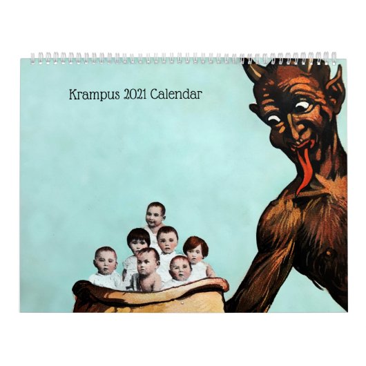 Krampus 2021 kalender (Hoes)