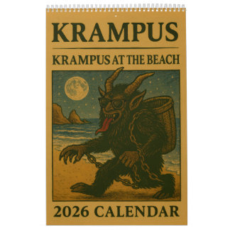 Krampus 2026: A Year of Mischief and Mayhem Kalender