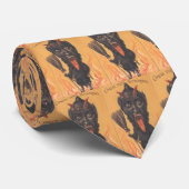 Krampus a couvert de tuiles la cravate (Roulé)