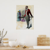  Krampus Art Poster (Keuken)