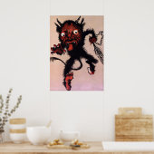  Krampus Art Poster (Keuken)