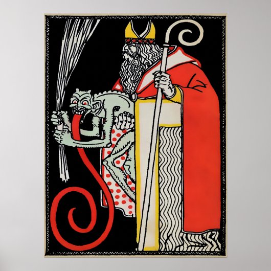 Krampus Art Poster (Voorkant)