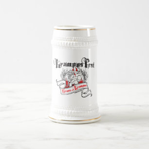 Krampus Beer Stein Bierpul