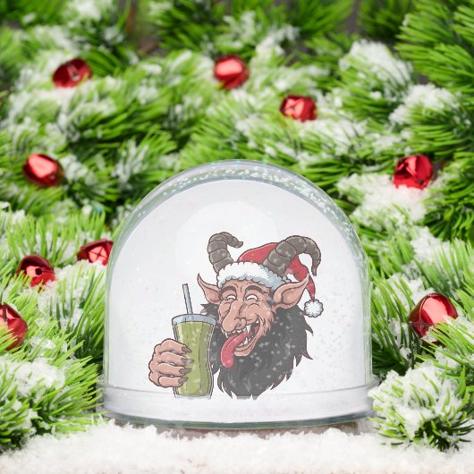 Krampus Boire Vert Matcha Noël Éffrayant (Noël)