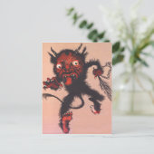 Krampus Briefkaart (Staand voorkant)