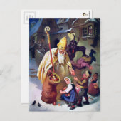  Krampus Briefkaart (Voorkant / Achterkant)