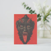 Krampus Briefkaart (Staand voorkant)