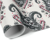 Krampus Cadeaupapier (Rol Hoek)
