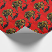 Krampus Cadeaupapier (Hoek)