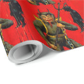 Krampus Cadeaupapier (Rol Hoek)