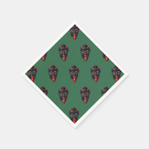 Krampus Cocktain Napkin Servet