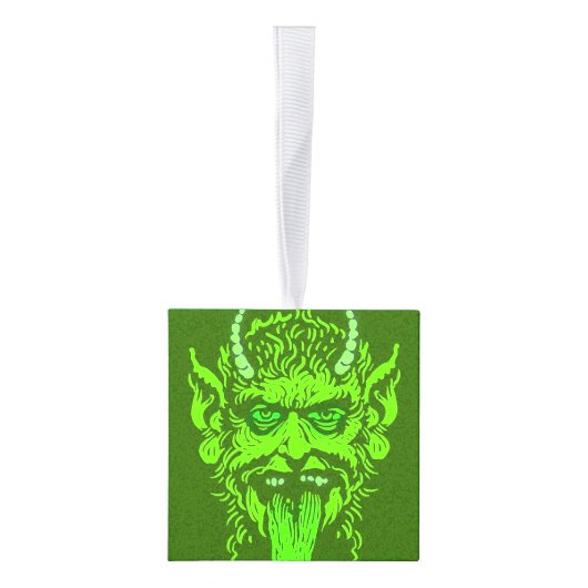 Krampus Cube Ornament (Rechts)