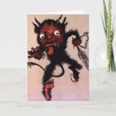  Krampus Devil Kerst Kaart (Voorkant)
