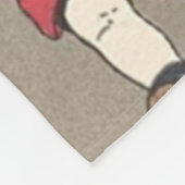 Krampus die Kinderen achtervolgt Fleece Deken (Hoek)