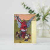  Krampus Discipline Briefkaart (Staand voorkant)