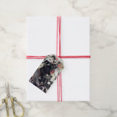 Krampus en Santa Cadeaulabel (Met Touw)