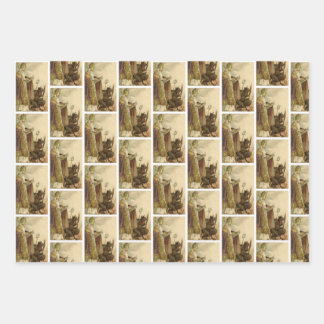Krampus + Ensemble de papier d'enrobage St Nick