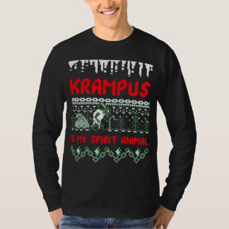 Krampus Est Mon Esprit Animal Vilain Sweat De Noël