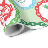 Krampus Gift Wrap Cadeaupapier (Rol Hoek)