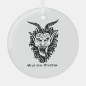 Krampus Glas Ornament (Voorkant)