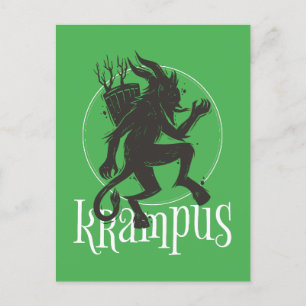 Krampus Green Briefkaart