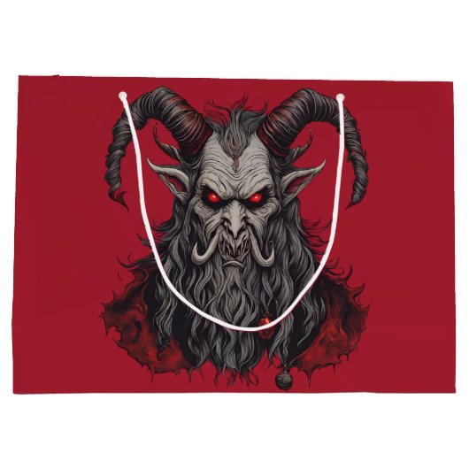 Krampus Groot Cadeauzakje (Achterkant)