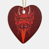 Krampus Heart Ornament (Links)