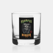 Krampus Horror Whisky Glas (Achterkant)