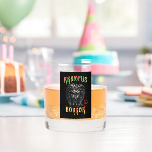 Krampus Horror Whisky Glas