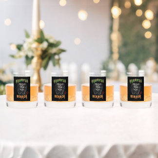 Krampus Horror Whisky Glas