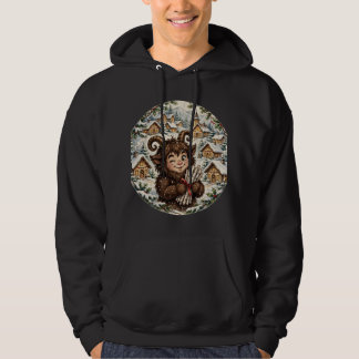 Krampus Kerst Donkere Hoodie