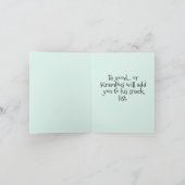 Krampus Kerstmis Feestdagen Kaart (Binnen)