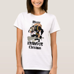 Krampus Kerstmis T-shirt