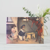 Krampus Kidnapping Bad Children (Staand voorkant)