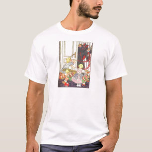 Krampus Kidnapping Bad Children T-shirt