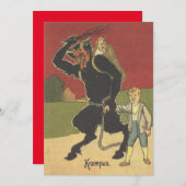 Krampus Kidnapping Kinderen (Voorkant / Achterkant)