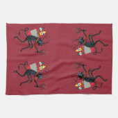 Krampus Kitchen Towel Theedoek (Horizontaal)