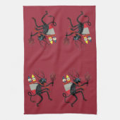 Krampus Kitchen Towel Theedoek (Verticaal)
