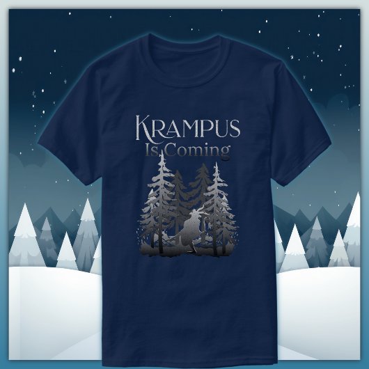 Krampus komt eraan t-shirt
