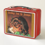 Krampus lunchbox (Achterkant)