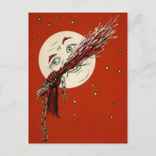Krampus Moon Briefkaart