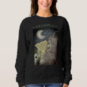 KRAMPUS NAUGHTLIST, NOËL SWEATSHIRT FEMMES (Devant)