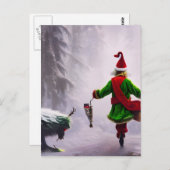 Krampus Night Briefkaart (Voorkant / Achterkant)