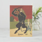 Krampus ontvoert kinderen (Staand voorkant)