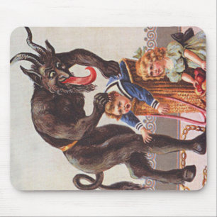 Krampus ontvoert kinderen muismat