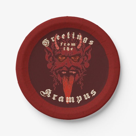 Krampus paper bord (Voorkant)