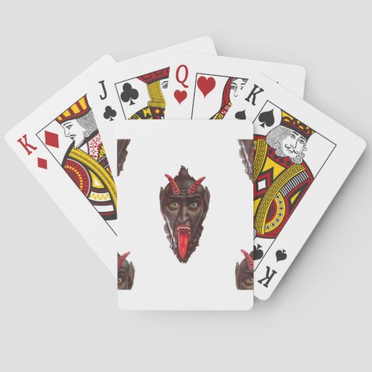 krampus pokerkaarten (Achterkant)